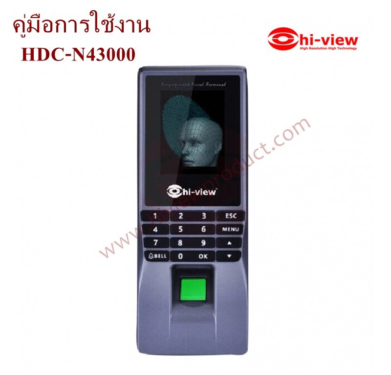 คู่มือการใช้งาน รหัสตั้งค่า Keycard HDC-N43000 คู่มือการใช้งาน รหัสตั้งค่า Keycard HDC-N43000